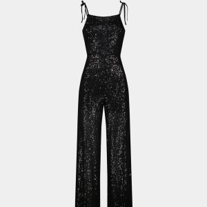 combinaison à sequin noir