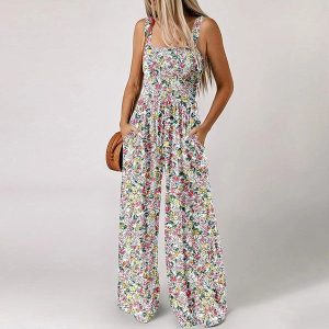 Combinaison Ample Fleurie