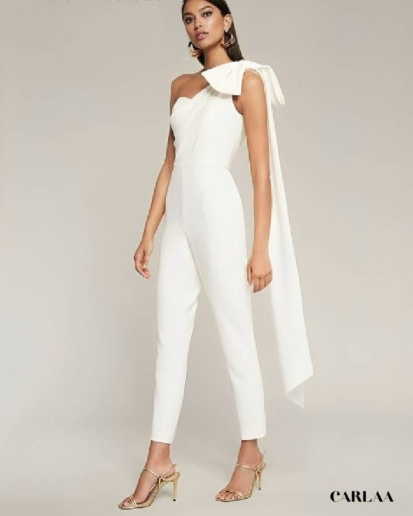 Combinaison avec cape mariage