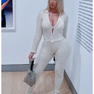 combinaison en tricot pour fille