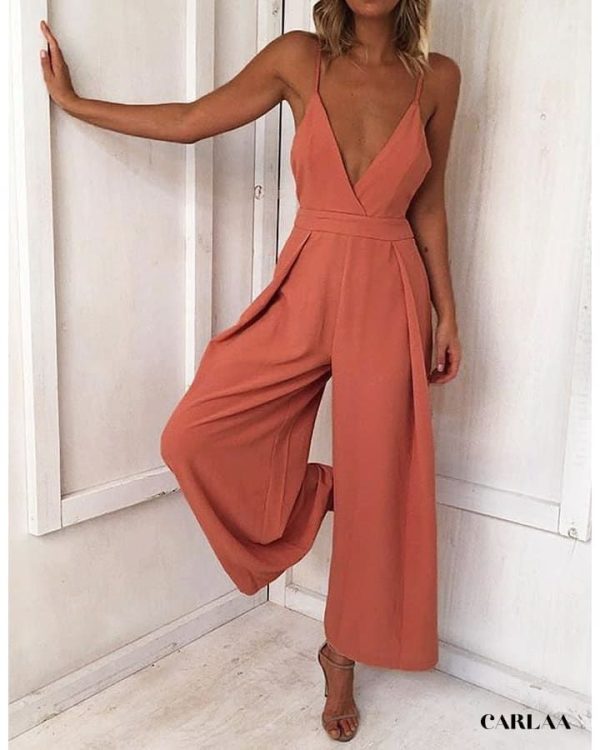 Combinaison Femme Chic Dos Nu