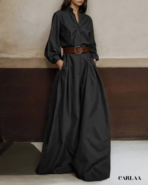 Combinaison femme manche longue noire