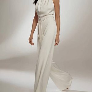 Combinaison fluide femme pour mariage