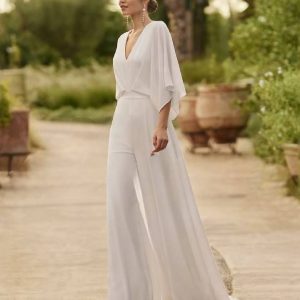 Combinaison fluide mariage