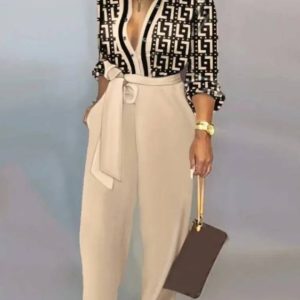 Combinaison imprimée