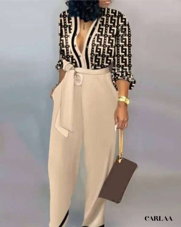 Combinaison imprimée