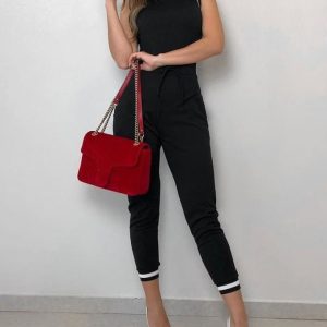 Combinaison Noire Femme Chic