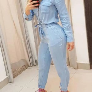 Combinaison pantalon jean femme