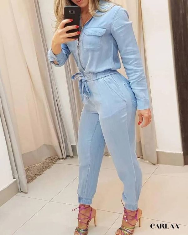 Combinaison pantalon jean femme