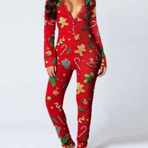 Combinaison pyjama noel