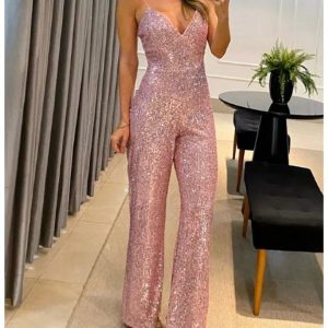 Combinaison Rose Paillette