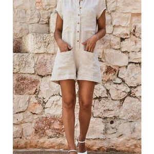 Combishort Femme Été