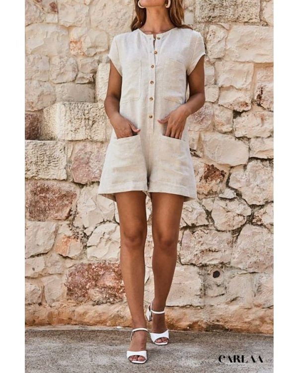 Combishort Femme Été