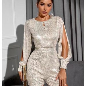 Combishort Paillettes