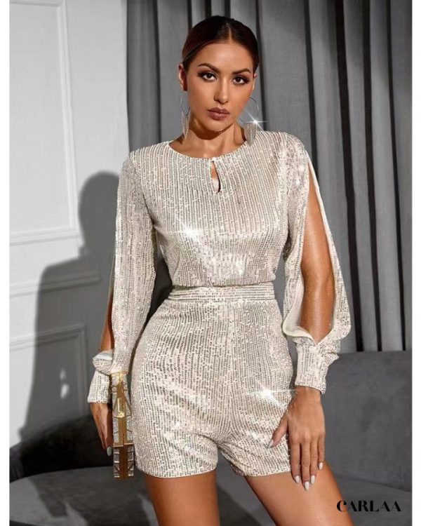 Combishort Paillettes