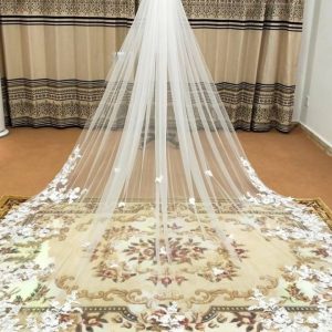 Long voile mariée