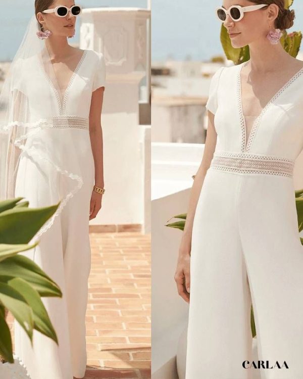 Mariage combi pantalon