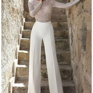 mode féminine combinaison pantalon pour événements