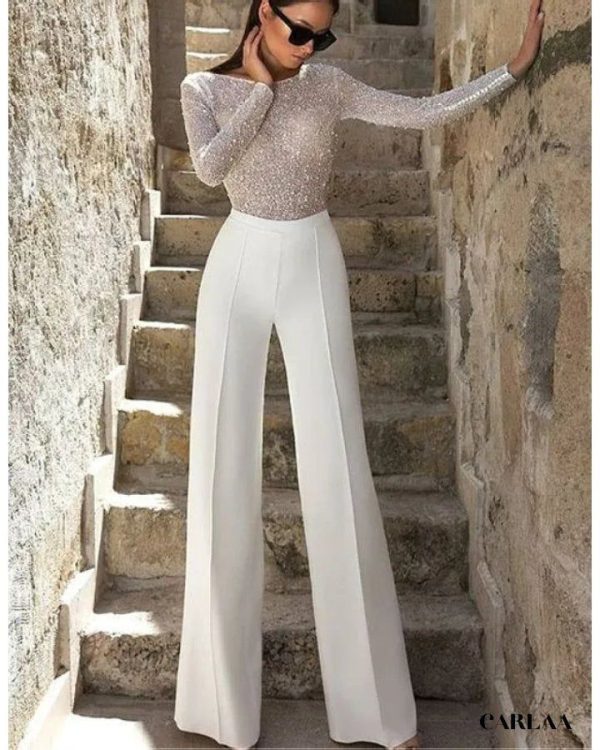 mode féminine combinaison pantalon pour événements