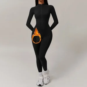 Combinaison sport femme noir